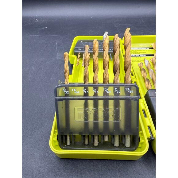 RYOBI 21-Pc Titanium Drill Bit Set (A972102) in Case - Picture 3 of 7